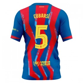 Jalkapallo Peliasut FC Barcelona Cubarsi 5 Neljäs Pelipaita 2025-26 Lyhythihainen